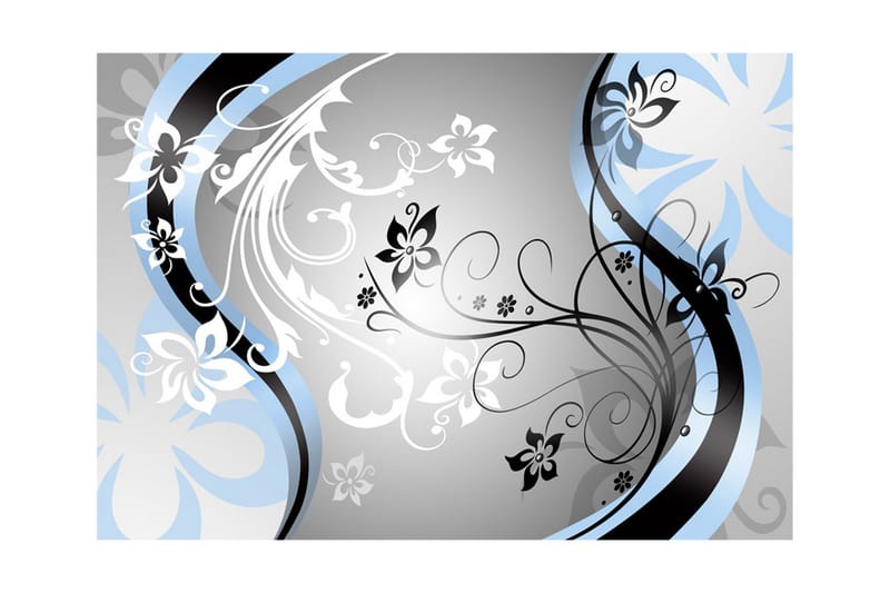 Valokuvatapetti Art-Flowers Blue 300x210 - Artgeist sp. z o. o. - Sisustustuotteet - Seinäkoristeet - Tapetit - Valokuvatapetit