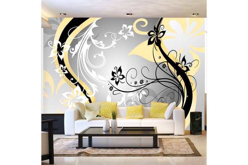 Valokuvatapetti Art-Flowers Yellow 300x210, Artgeist sp. z o. o.