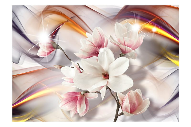 Valokuvatapetti Artistic Magnolias 300x210 - Artgeist sp. z o. o. - Sisustustuotteet - Seinäkoristeet - Tapetit - Valokuvatapetit