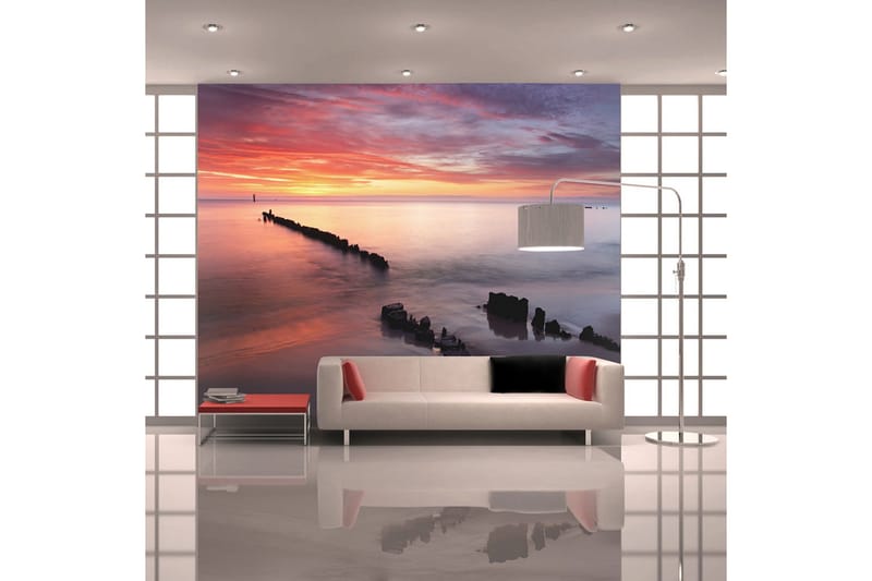 Valokuvatapetti Auringonnousu Itämerellä 450x270, Artgeist sp. z o. o.