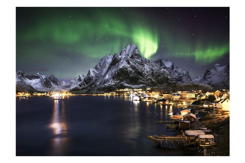 Valokuvatapetti Aurora Borealis 350x245 - Artgeist sp. z o. o. - Sisustustuotteet - Seinäkoristeet - Tapetit - Valokuvatapetit