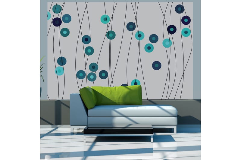 Valokuvatapetti Azure Buttons 250x193, Artgeist sp. z o. o.