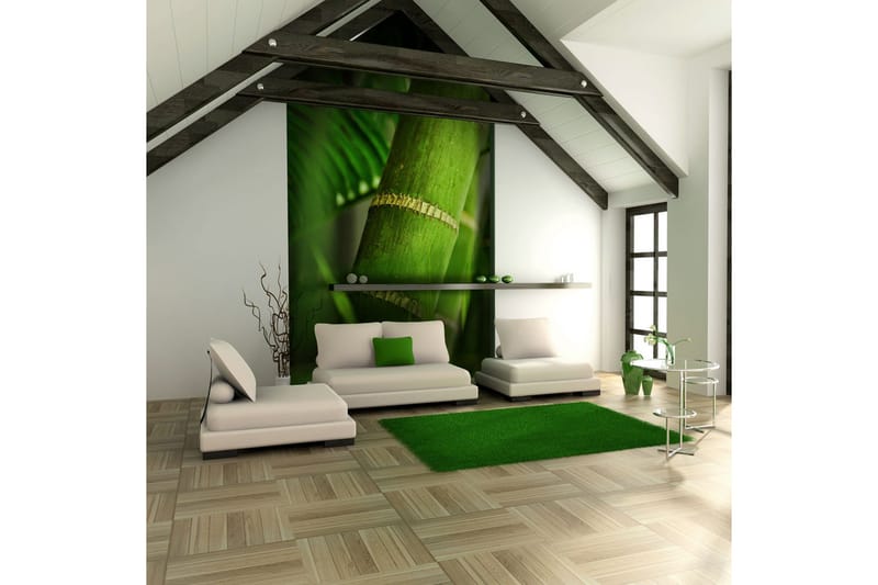 Valokuvatapetti Bambu Yksityiskohta 200x154, Artgeist sp. z o. o.