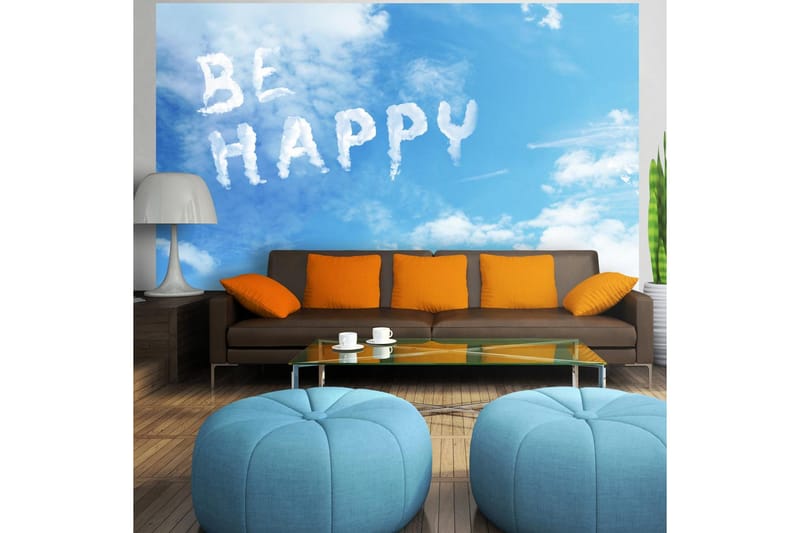 Valokuvatapetti Be Happy 400x280, Artgeist sp. z o. o.