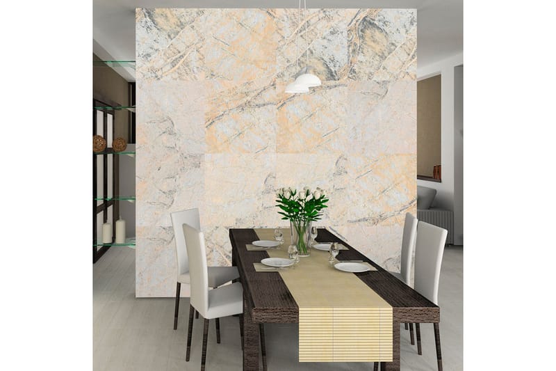 Valokuvatapetti Beauty Of Marble 50x1000 - Artgeist sp. z o. o. - Sisustustuotteet - Seinäkoristeet - Tapetit - Valokuvatapetit