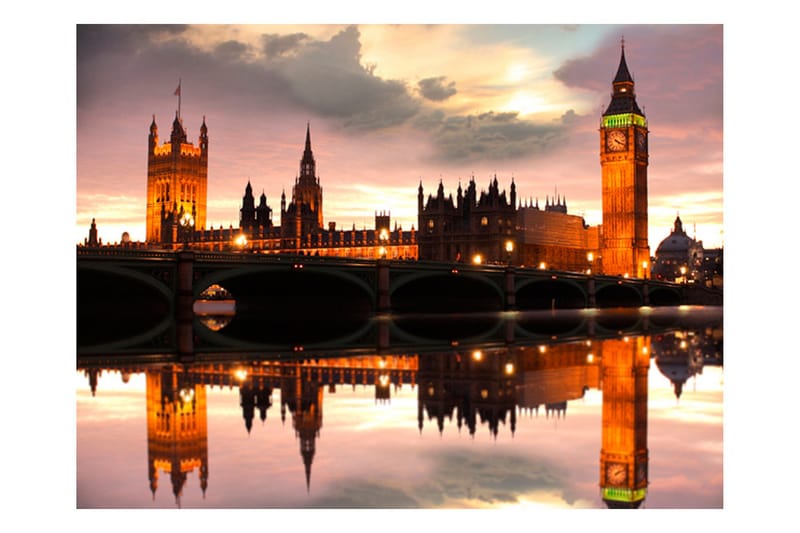 Valokuvatapetti Big Ben Ilta Lontoo 400x309, Artgeist sp. z o. o.