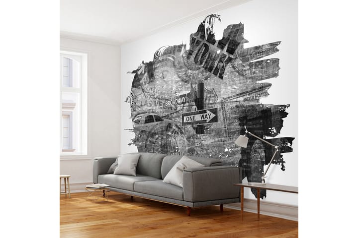Valokuvatapetti Black-And-White New York Collage 200x154 - Artgeist sp. z o. o. - Valokuvatapetit