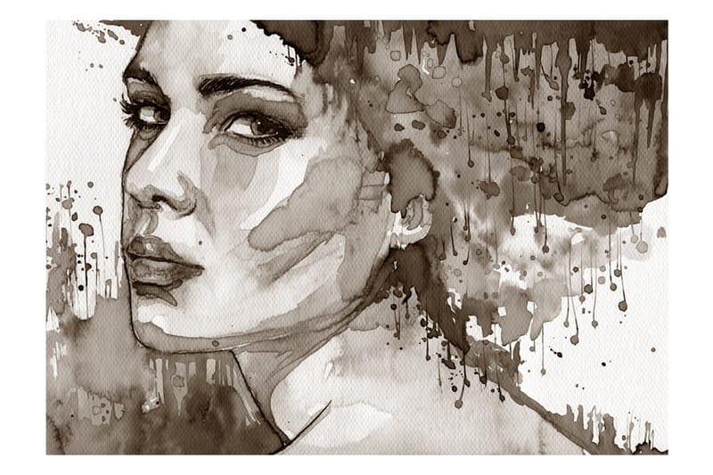 Valokuvatapetti Black Lady 400x280 - Artgeist sp. z o. o. - Sisustustuotteet - Seinäkoristeet - Tapetit - Valokuvatapetit