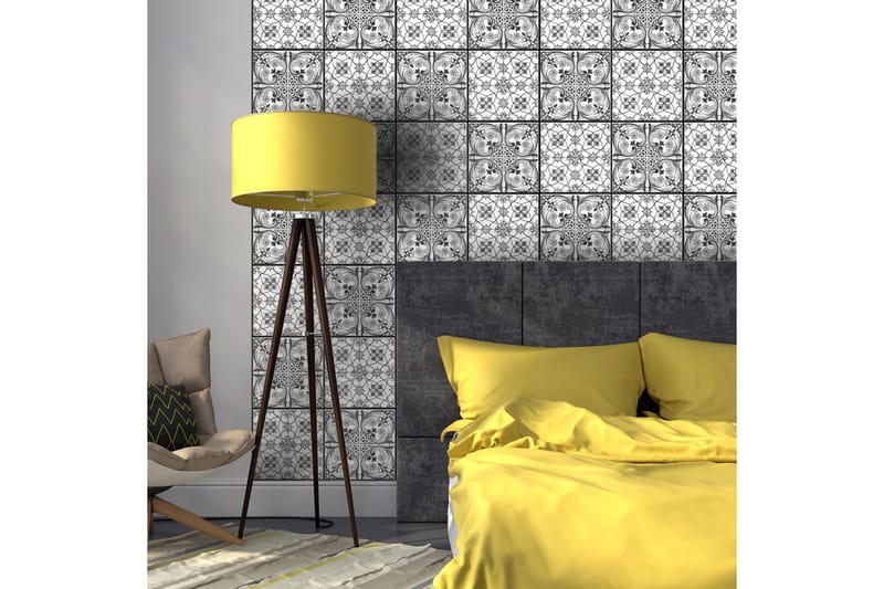 Valokuvatapetti Black Ornament 50x1000, Artgeist sp. z o. o.