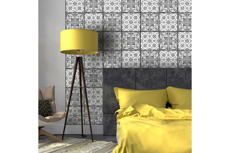 Valokuvatapetti Black Ornament 50x1000, Artgeist sp. z o. o.