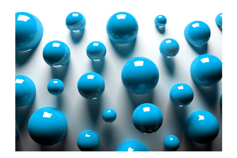 Valokuvatapetti Blue Balls 300x210 - Artgeist sp. z o. o. - Sisustustuotteet - Seinäkoristeet - Tapetit - Valokuvatapetit