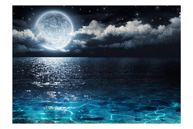 Valokuvatapetti Blue Lagoon 250x175 - Artgeist sp. z o. o. - Sisustustuotteet - Seinäkoristeet - Tapetit - Valokuvatapetit