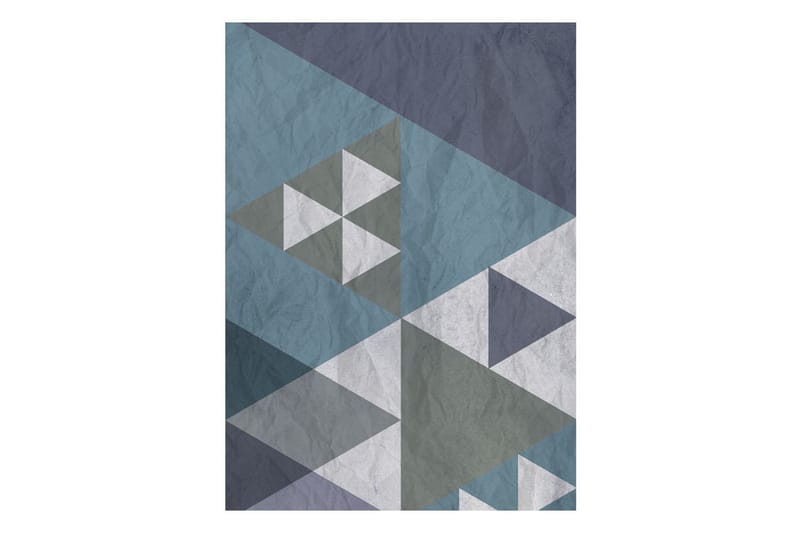Valokuvatapetti Blue Patchwork 50x1000 - Artgeist sp. z o. o. - Sisustustuotteet - Seinäkoristeet - Tapetit - Valokuvatapetit