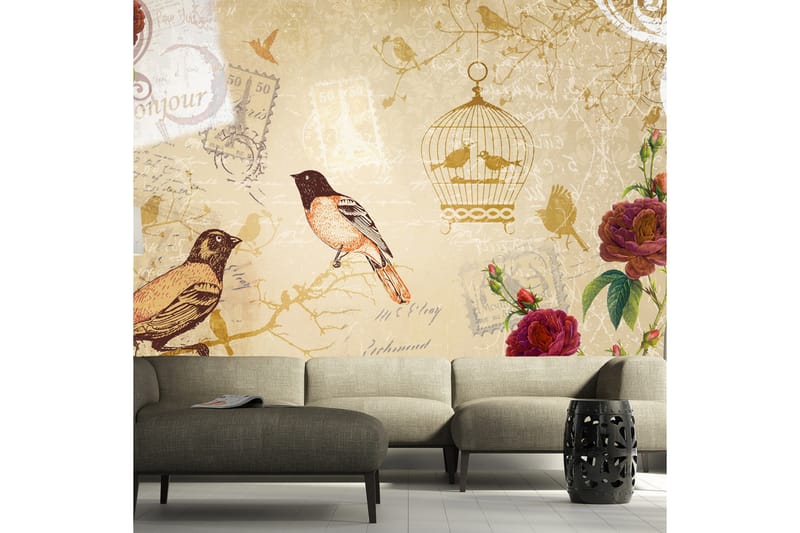 Valokuvatapetti Bonjour 150x105 - Artgeist sp. z o. o. - Sisustustuotteet - Seinäkoristeet - Tapetit - Valokuvatapetit