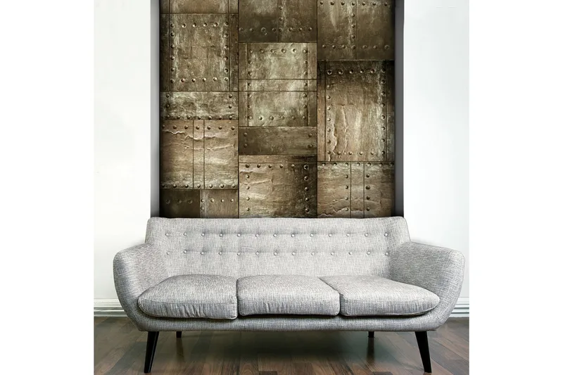 Valokuvatapetti Brass Mosaic 50x1000, Artgeist sp. z o. o.