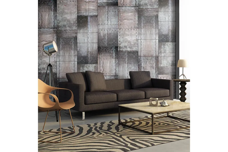 Valokuvatapetti Brass Wall 50x1000, Artgeist sp. z o. o.