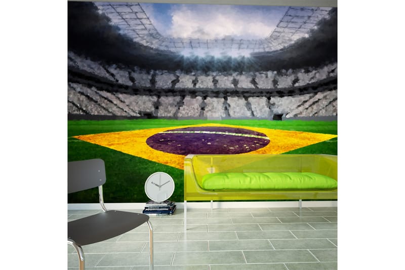 Valokuvatapetti Brazilian Stadium 200x140 - Artgeist sp. z o. o. - Sisustustuotteet - Seinäkoristeet - Tapetit - Valokuvatapetit