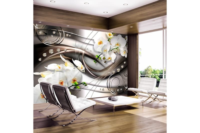 Valokuvatapetti Breeze And Orchid 250x175 - Artgeist sp. z o. o. - Sisustustuotteet - Seinäkoristeet - Tapetit - Valokuvatapetit