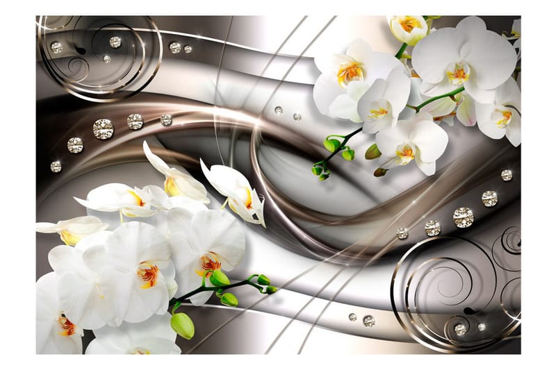 Valokuvatapetti Breeze And Orchid 300x210 - Artgeist sp. z o. o. - Sisustustuotteet - Seinäkoristeet - Tapetit - Valokuvatapetit