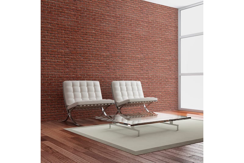 Valokuvatapetti Brick Simple Design 350x270 - Artgeist sp. z o. o. - Sisustustuotteet - Seinäkoristeet - Tapetit - Valokuvatapetit