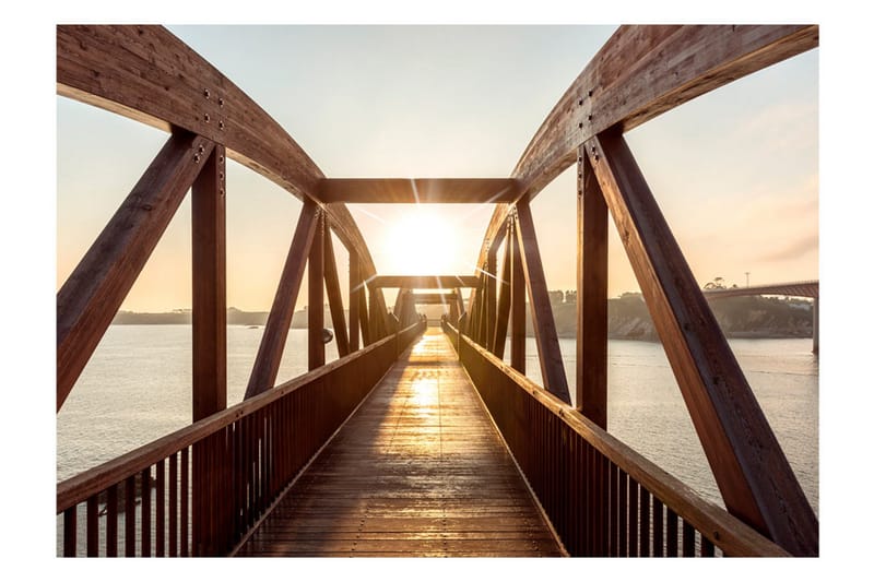 Valokuvatapetti Bridge Of The Sun 100x70 - Artgeist sp. z o. o. - Sisustustuotteet - Seinäkoristeet - Tapetit - Valokuvatapetit