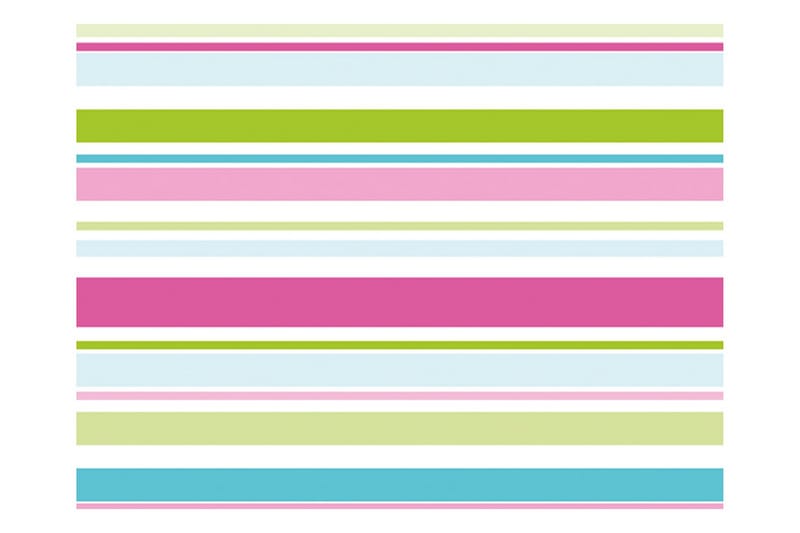 Valokuvatapetti Bright Stripes 200x154 - Artgeist sp. z o. o. - Sisustustuotteet - Seinäkoristeet - Tapetit - Valokuvatapetit