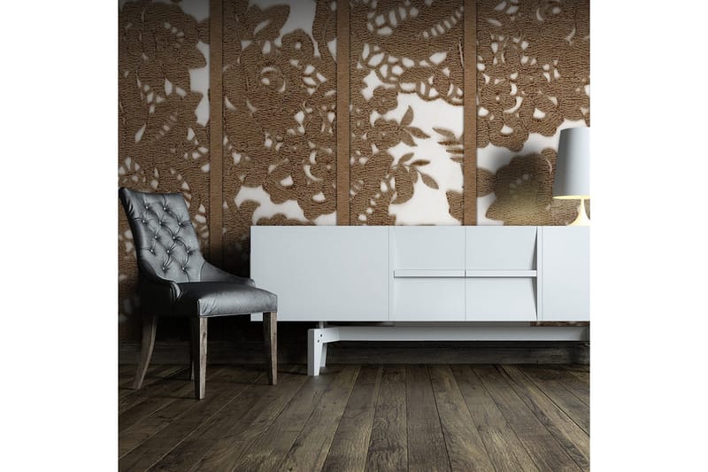 Valokuvatapetti Brown Grace 50x1000 - Artgeist sp. z o. o. - Sisustustuotteet - Seinäkoristeet - Tapetit - Valokuvatapetit