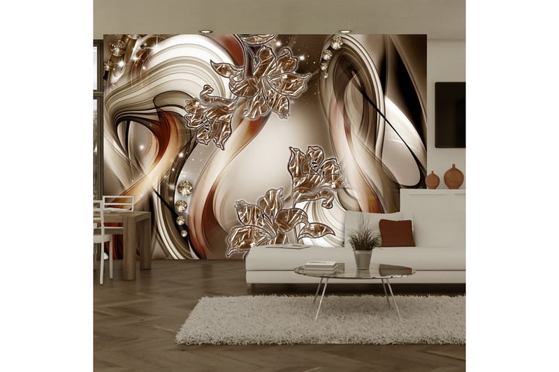 Valokuvatapetti Brown Symphony 300x210 - Artgeist sp. z o. o. - Sisustustuotteet - Seinäkoristeet - Tapetit - Valokuvatapetit