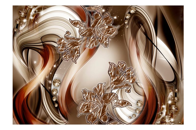 Valokuvatapetti Brown Symphony 400x280 - Artgeist sp. z o. o. - Sisustustuotteet - Seinäkoristeet - Tapetit - Valokuvatapetit