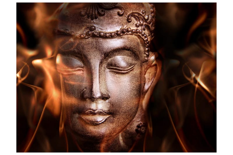Valokuvatapetti Buddha Fire Of Meditation 200x154 - Artgeist sp. z o. o. - Sisustustuotteet - Seinäkoristeet - Tapetit - Valokuvatapetit