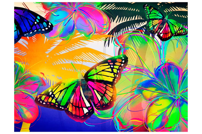 Valokuvatapetti Butterflies In The Stomach 400x309, Artgeist sp. z o. o.