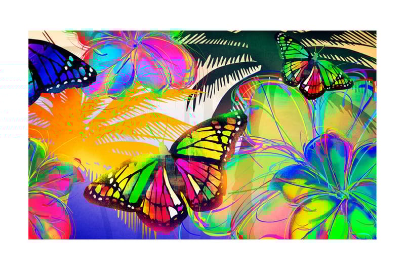 Valokuvatapetti Butterflies In The Stomach 450x270, Artgeist sp. z o. o.
