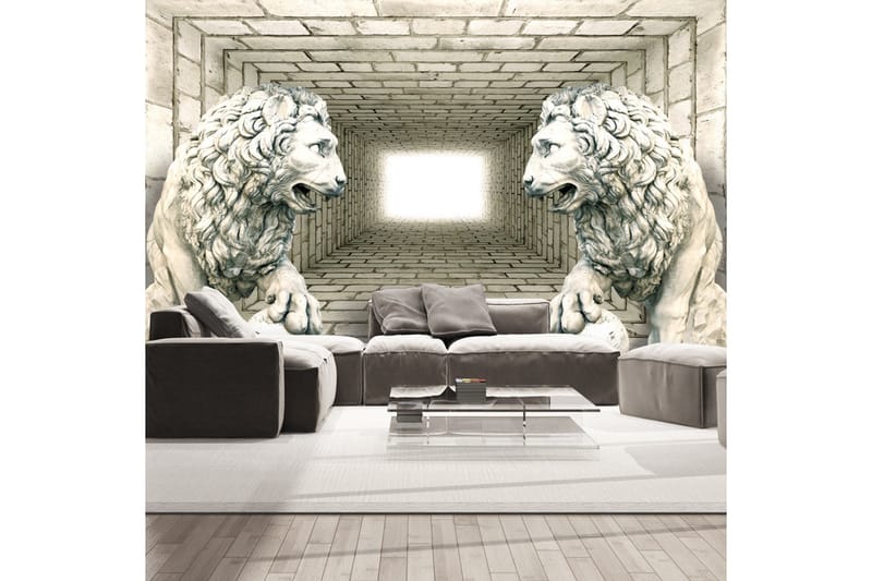 Valokuvatapetti Chamber Of Lions 350x245, Artgeist sp. z o. o.