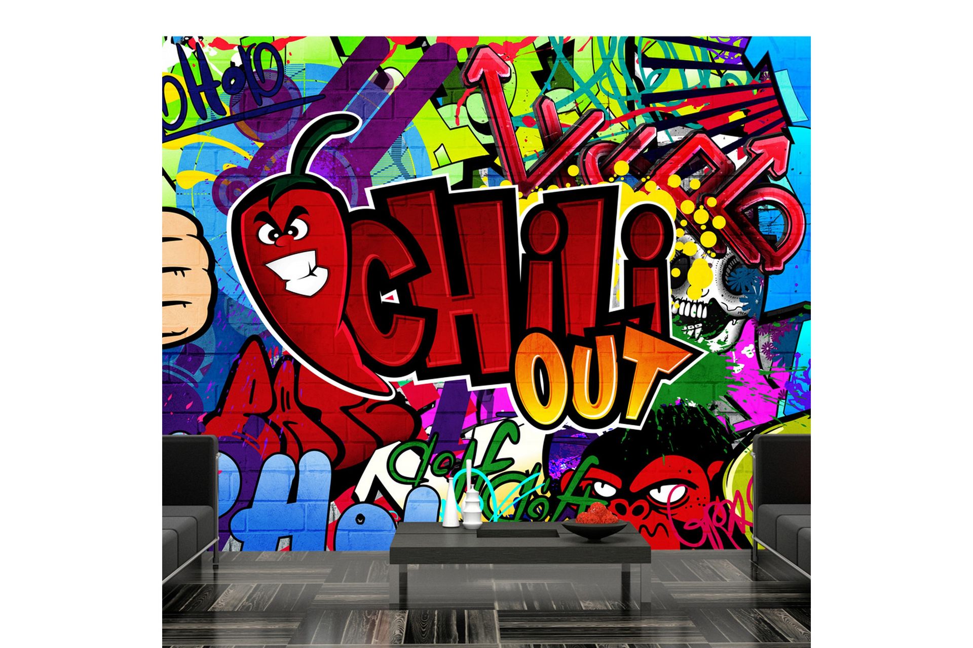 Valokuvatapetti Chili Out 250x175 - Artgeist sp. z o. o. - Sisustustuotteet - Seinäkoristeet - Tapetit - Valokuvatapetit