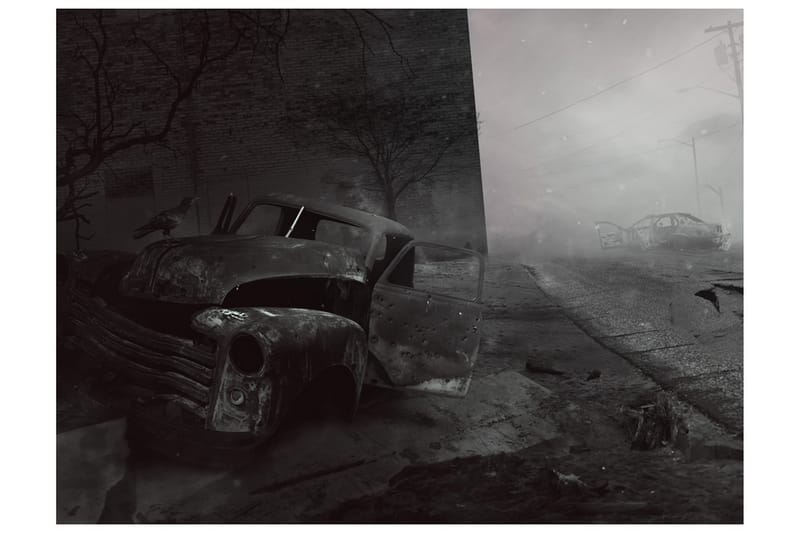 Valokuvatapetti City Of Fear 200x154 - Artgeist sp. z o. o. - Sisustustuotteet - Seinäkoristeet - Tapetit - Valokuvatapetit