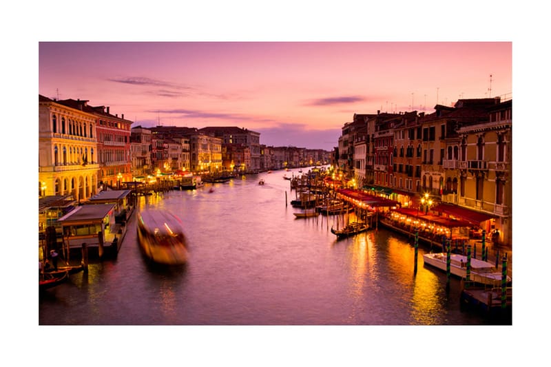 Valokuvatapetti City Of Lovers Venice Night time 450x270, Artgeist sp. z o. o.