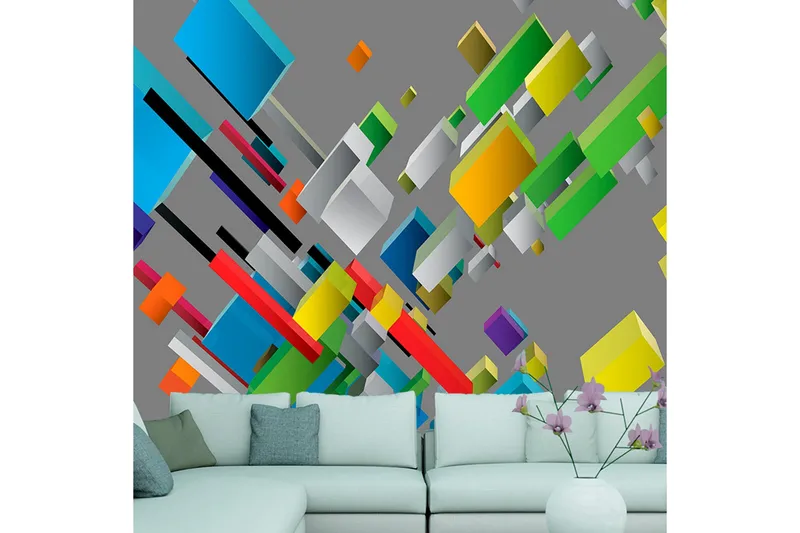 Valokuvatapetti Color Puzzle 300x210, Artgeist sp. z o. o.