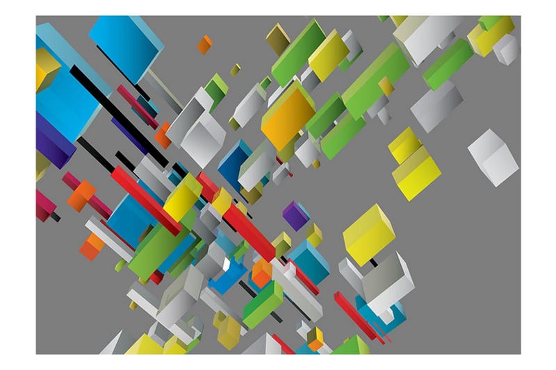 Valokuvatapetti Color Puzzle 300x210 - Artgeist sp. z o. o. - Sisustustuotteet - Seinäkoristeet - Tapetit - Valokuvatapetit