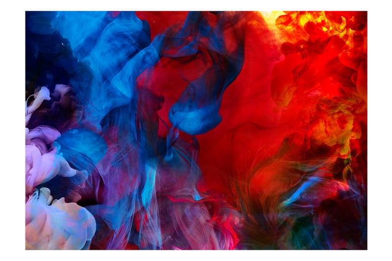 Valokuvatapetti Colored Flames 200x140 - Artgeist sp. z o. o. - Sisustustuotteet - Seinäkoristeet - Tapetit - Valokuvatapetit