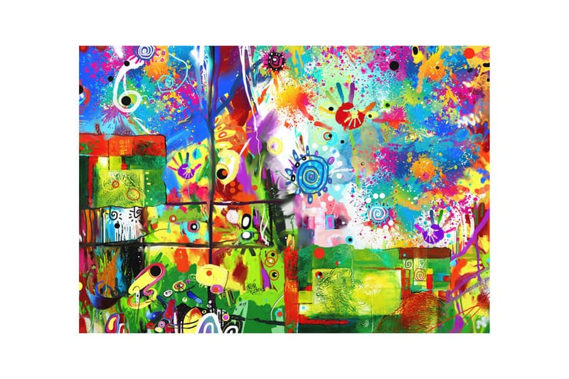 Valokuvatapetti Colorful Fantasies 200x140 - Artgeist sp. z o. o. - Sisustustuotteet - Seinäkoristeet - Tapetit - Valokuvatapetit
