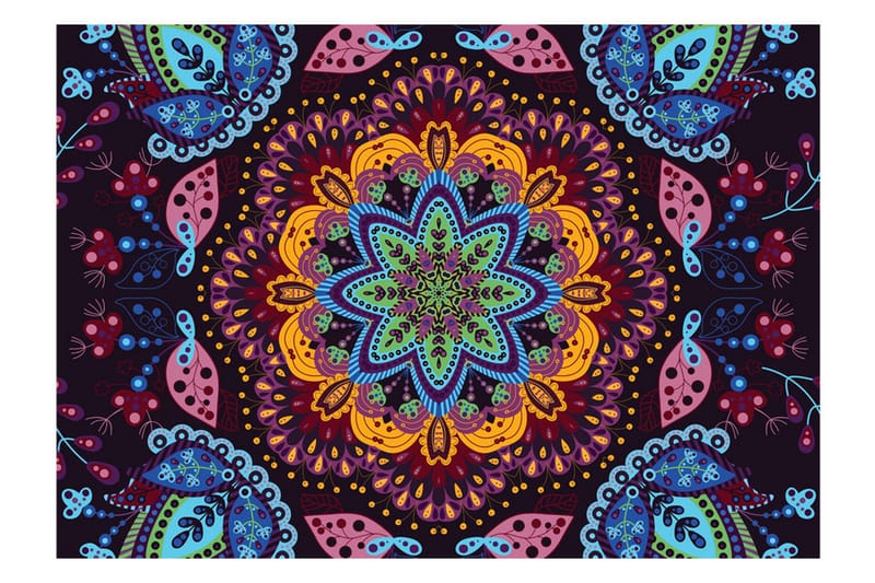 Valokuvatapetti Colorful Kaleidoscope 100x70, Artgeist sp. z o. o.