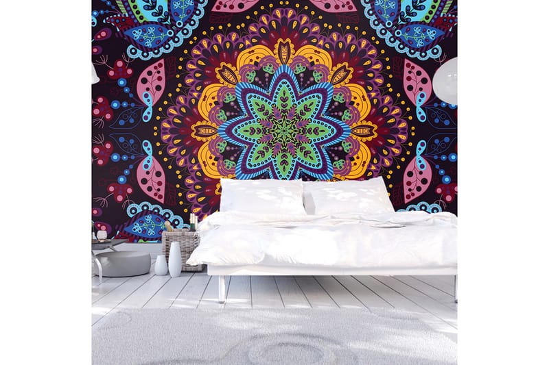 Valokuvatapetti Colorful Kaleidoscope 250x175 - Artgeist sp. z o. o. - Sisustustuotteet - Seinäkoristeet - Tapetit - Valokuvatapetit