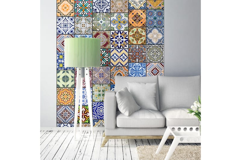 Valokuvatapetti Colorful Mosaic 50x1000 - Artgeist sp. z o. o. - Sisustustuotteet - Seinäkoristeet - Tapetit - Valokuvatapetit