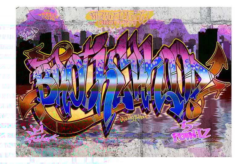 Valokuvatapetti Colorful Mural 300x210 - Artgeist sp. z o. o. - Sisustustuotteet - Seinäkoristeet - Tapetit - Valokuvatapetit
