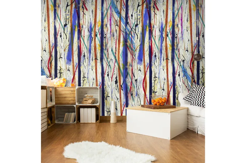 Valokuvatapetti Colorful Splash 50x1000 - Artgeist sp. z o. o. - Sisustustuotteet - Seinäkoristeet - Tapetit - Valokuvatapetit