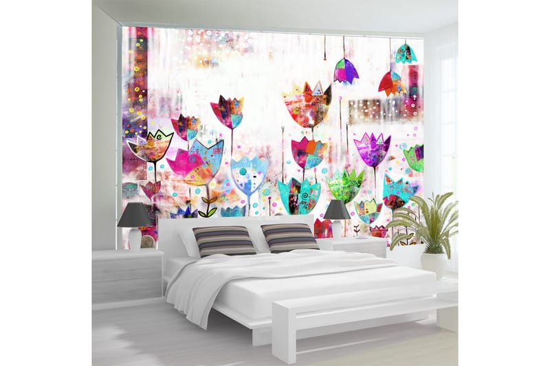 Valokuvatapetti Colorful Tulips 150x105 - Artgeist sp. z o. o. - Sisustustuotteet - Seinäkoristeet - Tapetit - Valokuvatapetit