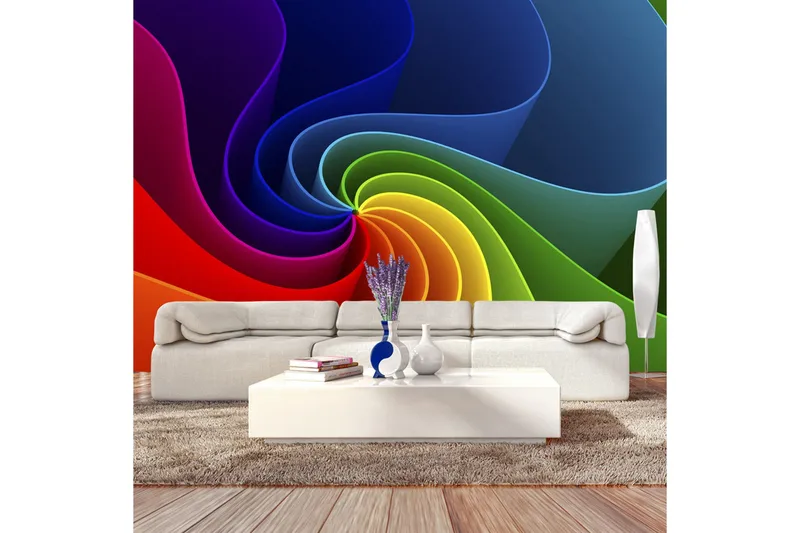 Valokuvatapetti Colorful Pinwheel 300x210 - Artgeist sp. z o. o. - Sisustustuotteet - Seinäkoristeet - Tapetit - Valokuvatapetit