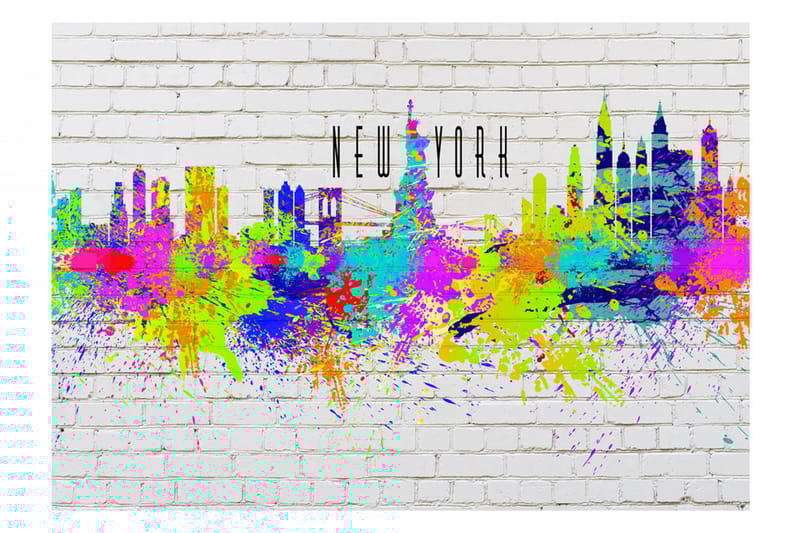 Valokuvatapetti Colors Of New York 200x140 - Artgeist sp. z o. o. - Sisustustuotteet - Seinäkoristeet - Tapetit - Valokuvatapetit