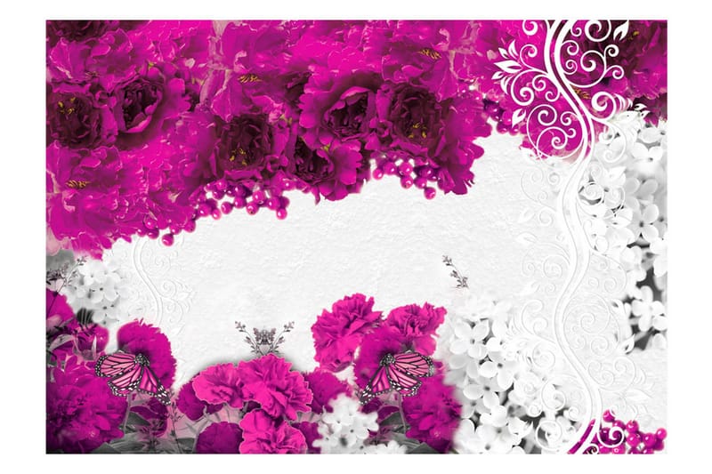 Valokuvatapetti Colors Of Spring Fuchsia 300x210 - Artgeist sp. z o. o. - Sisustustuotteet - Seinäkoristeet - Tapetit - Valokuvatapetit