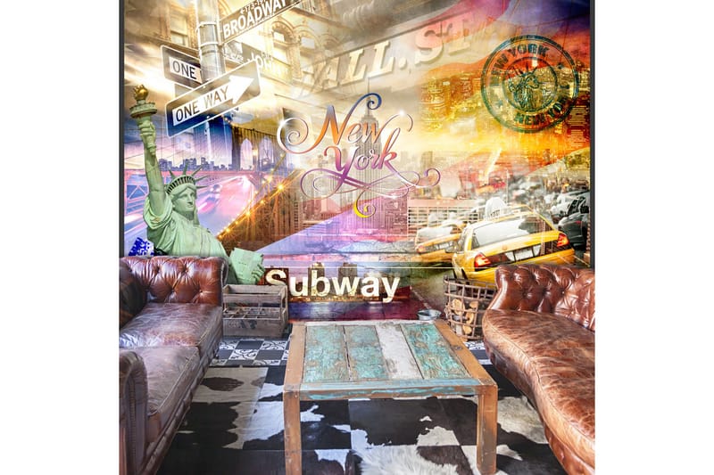 Valokuvatapetti Colorsof NYC 400x280, Artgeist sp. z o. o.